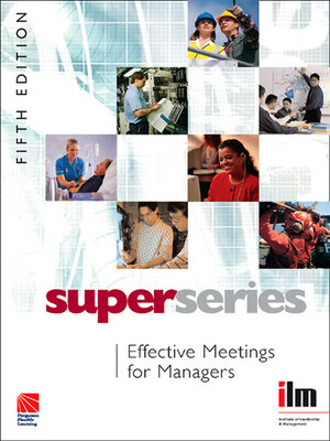 cover image of Effective Meetings for Managers